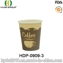 Único copo de café descartável do papel de parede 7.5oz (HDP-0909-4)